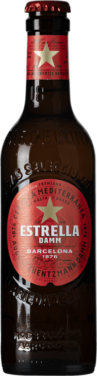 Estrella Damm  Barcelona by Damm, beer label