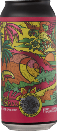 Tropical Juice Caboose by Amundsen Bryggeri, beer label