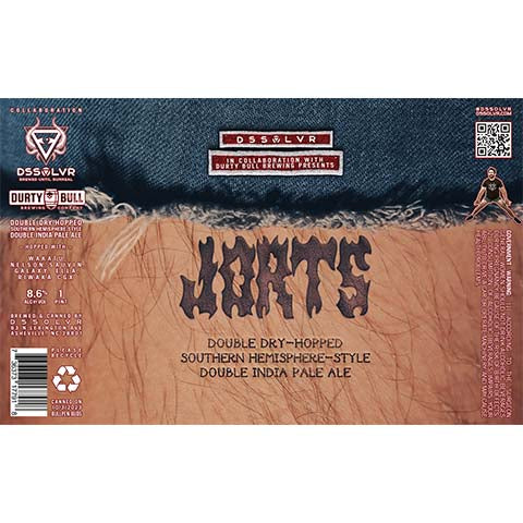 DSSOLVR Jorts DIPA by DSSOLVR, beer label