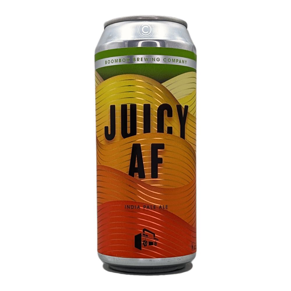 Brewing Company Juicy AF NEIPA by Boombox Brewing Company, beer label
