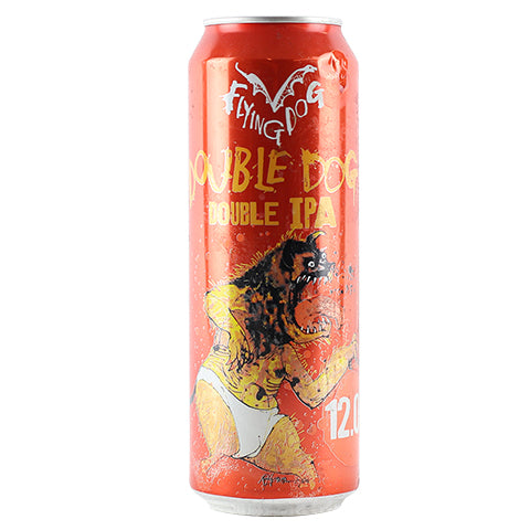 Flying Dog Double Dog DIPA by Flying Dog Brewery, beer label