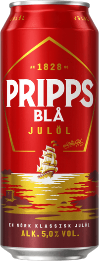 Pripps Blå Julöl by Carlsberg Sverige AB, beer label