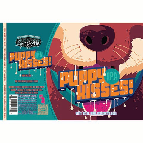 Departed Soles Puppy Kisses! IPA by Departed Soles Brewing, beer label