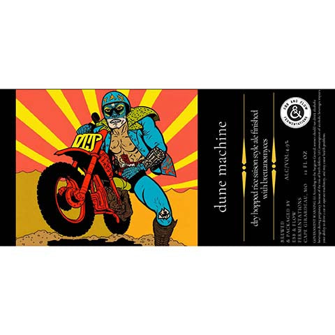 Ebb & Flow Dune Machine Saison Ale by Ebb & Flow, beer label