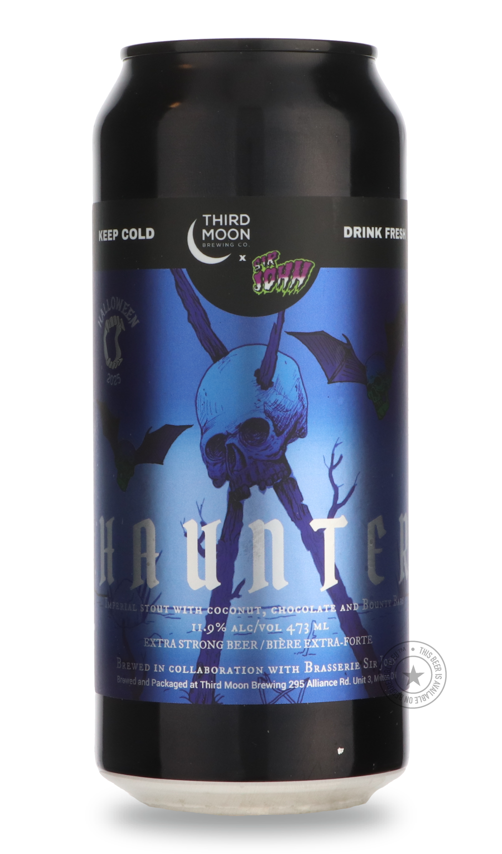 Haunter / Sir John by Third Moon, beer label