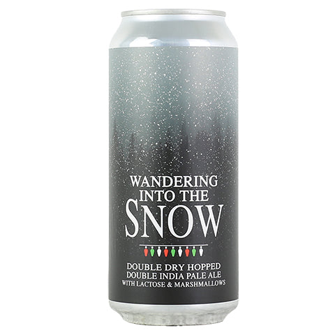 Abomination Wandering Into the Snow DIPA by Abomination Brewing Company, beer label
