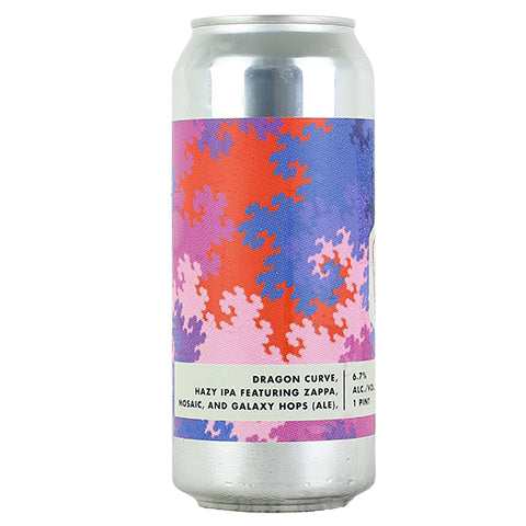 Bottle Logic Dragon Curve Hazy IPA by Bottle Logic Brewing, beer label