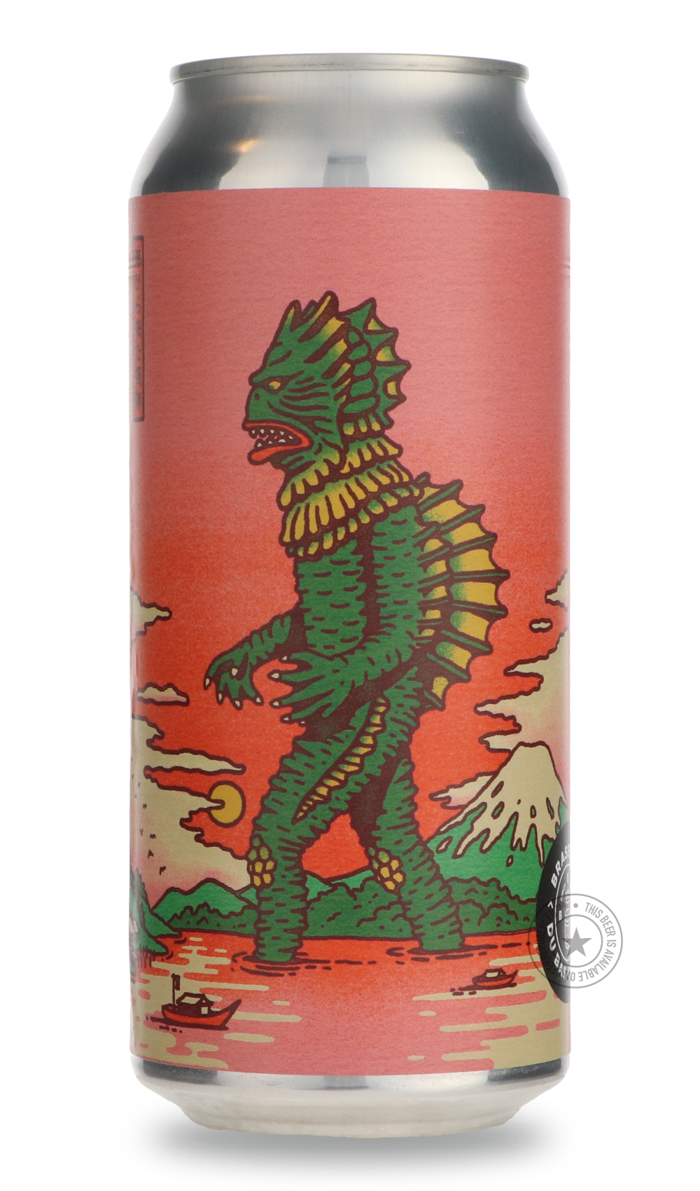 Monstre De La Mer / Lyric & Ill Will by Brasserie du Bas-Canada, beer label