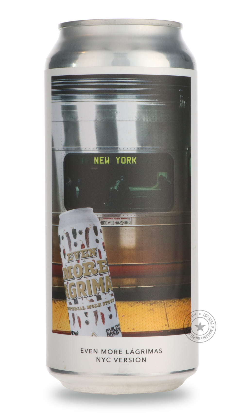Lágrimas - Nyc Version / Cervecería Rámuri by Evil Twin Brewing, beer label