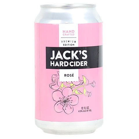 Jack's Hard Cider Rosé by Jack's Hard Cider, beer label