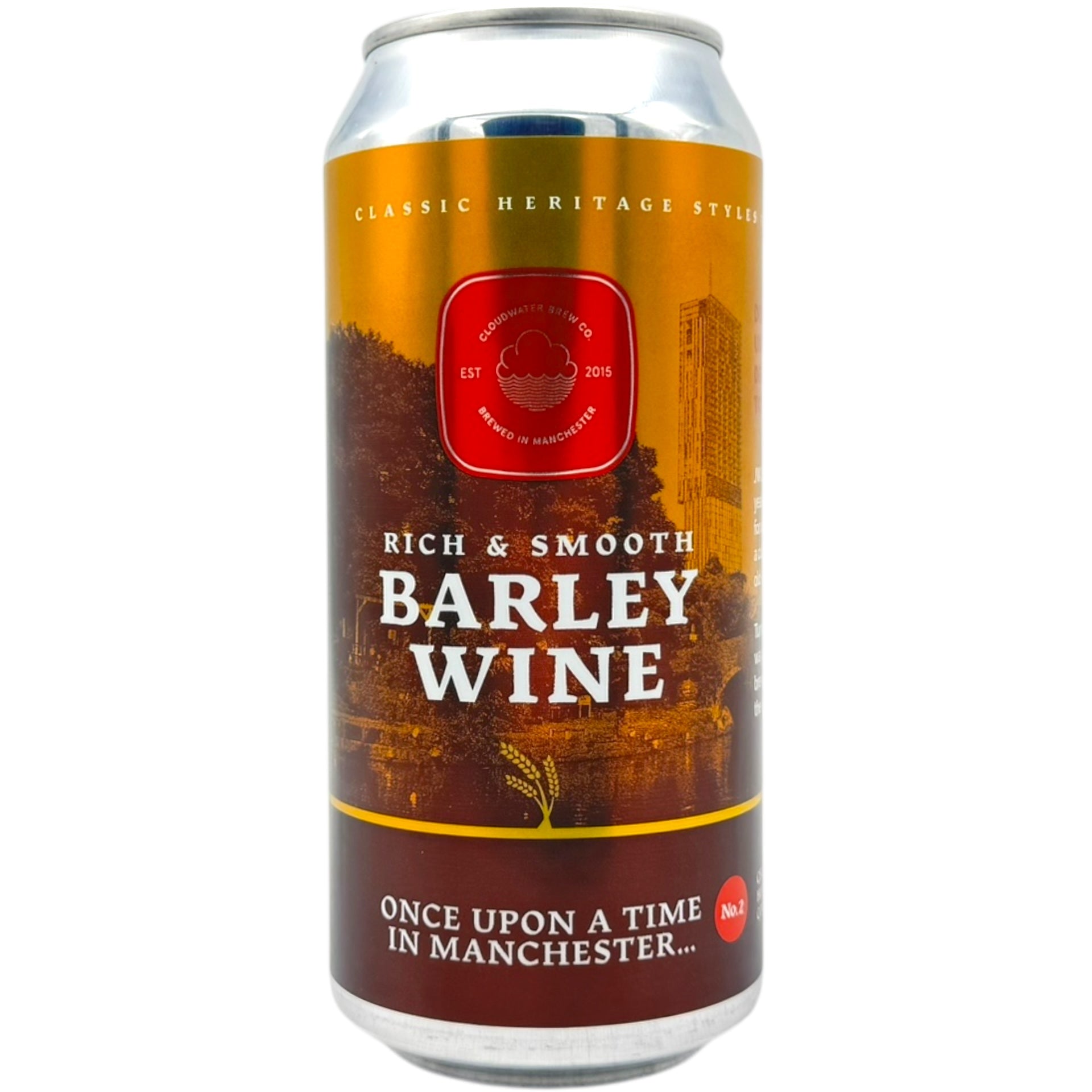 Cloudwater Once Upon A Time In Manchester: Barley Wine by Cloudwater, beer label