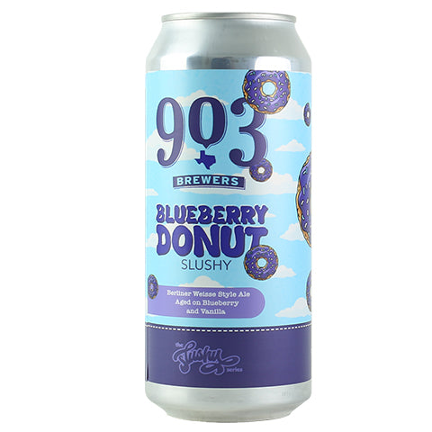 903 Brewers Blueberry Donut Slushy Weisse Ale by 903 Brewers, beer label