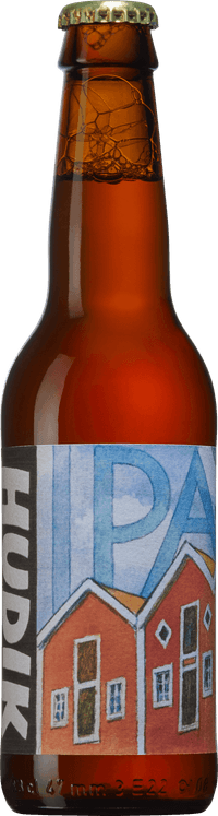 Hudik IPA by Sideburn Brewery, beer label