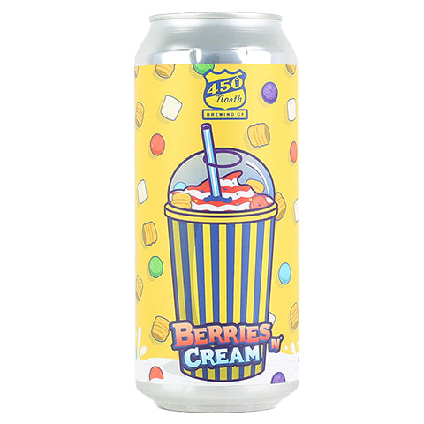 450 North Crunchmallow Berries N' Cream Sour Ale by 450 North Brewing Company, beer label