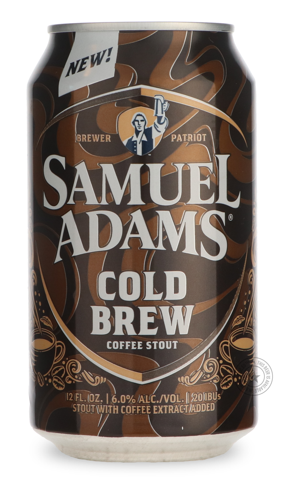Cold Brew by Samuel Adams, beer label