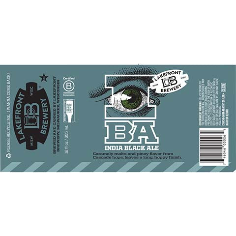 Iba by Lakefront Brewery Inc, beer label