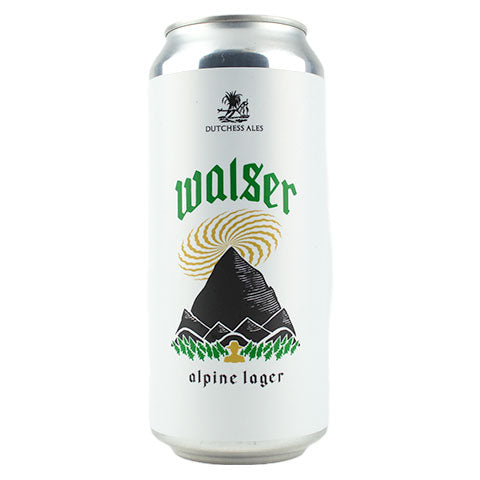 Dutchess Walser Alpine Lager by Dutchess Ales, beer label