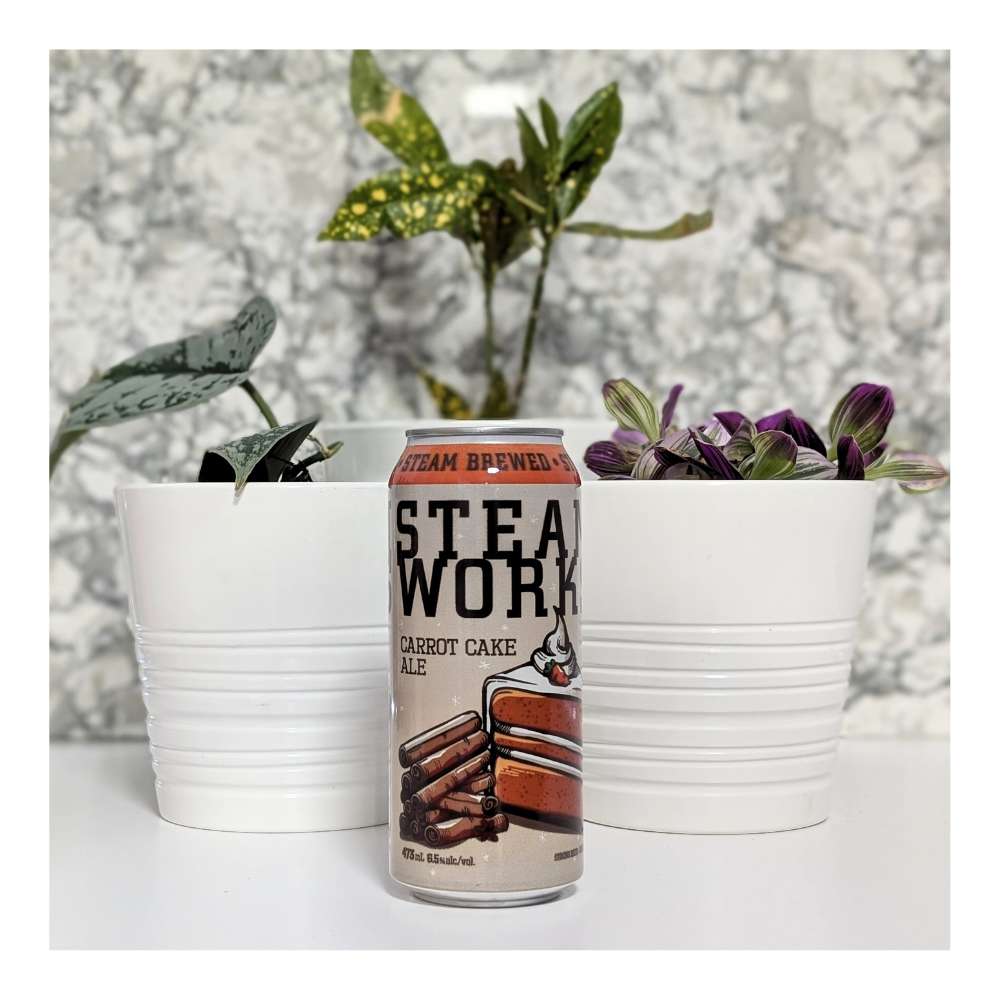 Carrot Cake Ale by Steamworks Brewery - Brewpub, beer label