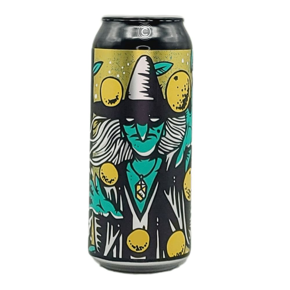 Spellcaster Grapefruit Sour by New Level Brewing, beer label