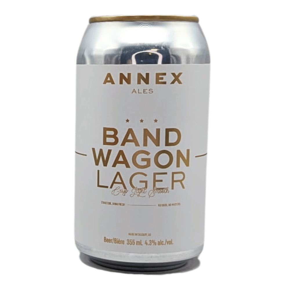 Band Wagon Lager by Annex Ale Project x Eighty-Eight Brewing Co., beer label