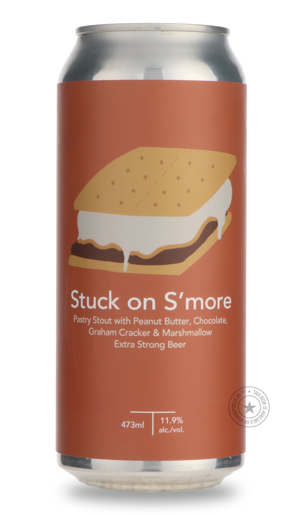 Stuck On S'More (2025) by Fine Balance, beer label