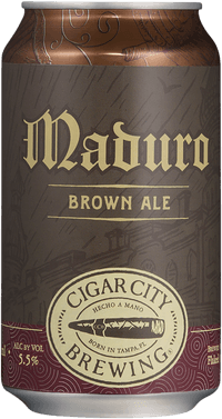 Maduro by Cigar City Brewing®, beer label