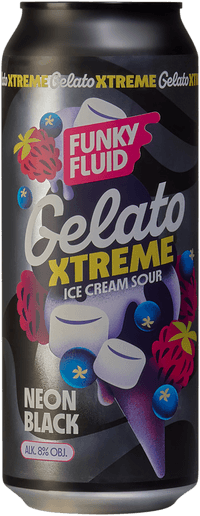 Funky Fluid Gelato Xtreme by Browar Funky Fluid, beer label