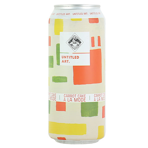 Untitled Art Carrot Cake A La Mode by Untitled Art, beer label