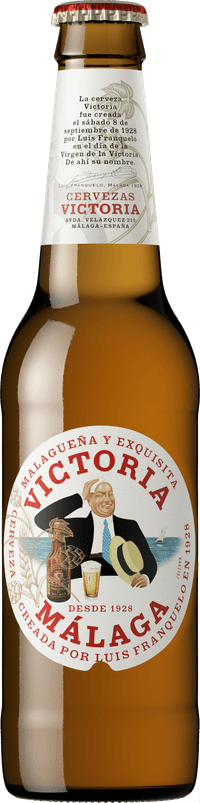 Cerveza Victoria Málaga by Cervezas Victoria, beer label