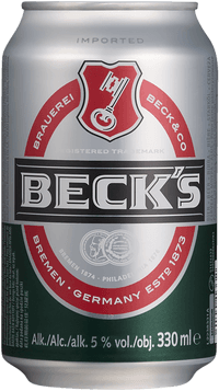 Beck's by Braurei Beck´s & CO, beer label
