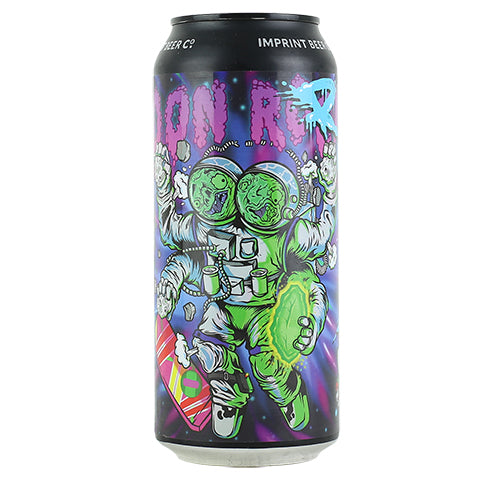 Imprint Double Dry-Hopped Mosaic Moon Rocks Hazy IPA by Imprint Beer Company, beer label