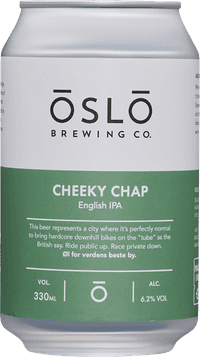 Cheeky Chap by OSLO Brewing Company, beer label