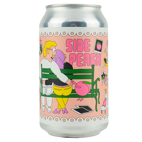 Prairie Side Peach Sour by Prairie Artisan Ales, beer label