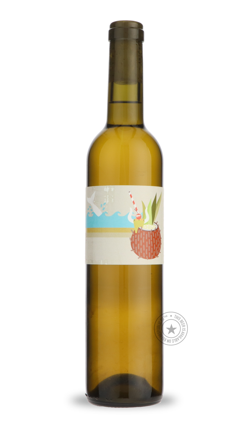 Piña Colada White by Superstition Meadery, beer label