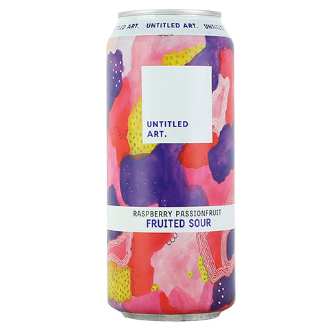 Untitled Art Raspberry Passionfruit Fruited Sour by Untitled Art, beer label