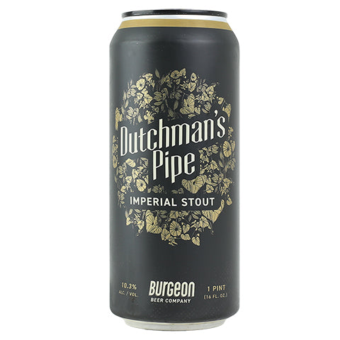 Burgeon Dutchman's Pipe Imperial Stout by Burgeon Beer Company, beer label
