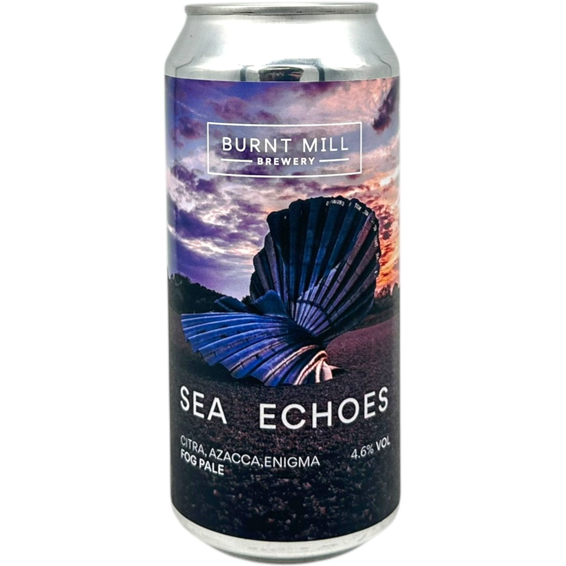 Burnt Mill Sea Echos by Burnt Mill Brewery, beer label