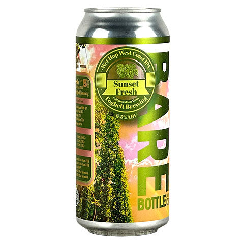 Barebottle Sunset Fresh IPA by Barebottle Brewing Company, beer label