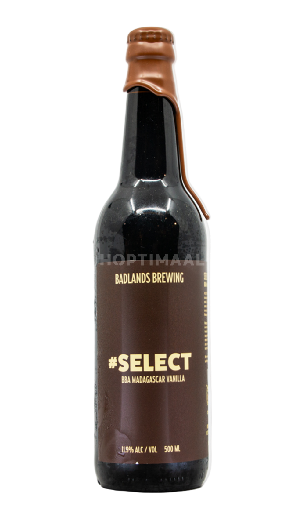 Badlands #SELECT - BBA Madagascar Vanilla (2026) by Badlands Brewery, beer label