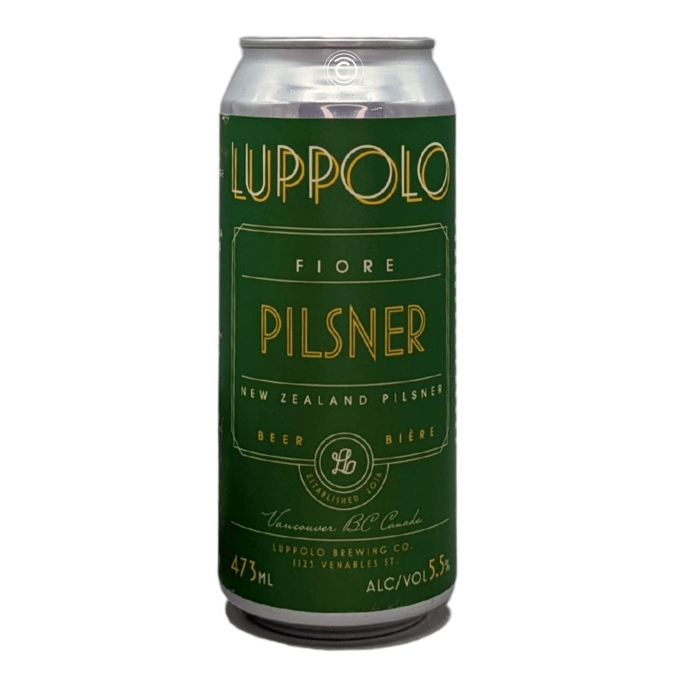 Co. Fiore New Zealand Pilsner by Luppolo Brewing Co, beer label