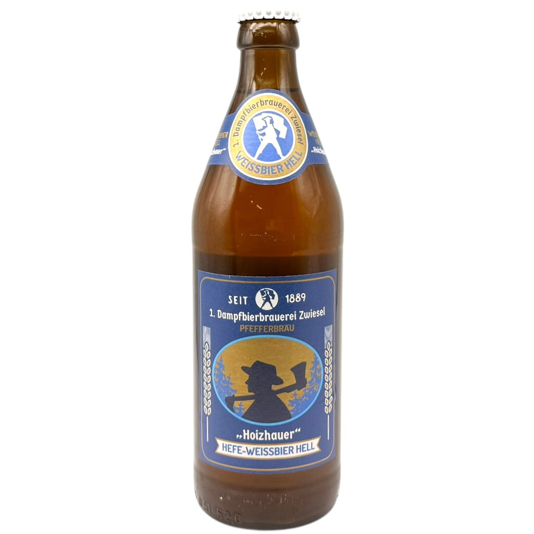 1. Dampfbierbrauerei Zwiesel Hefe-Weissbier by 1. Dampfbierbrauerei Zwiesel, beer label
