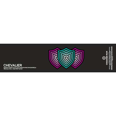 Crooked Run Fermentation Chevalier Barleywine Ale by Crooked Run Fermentation, beer label