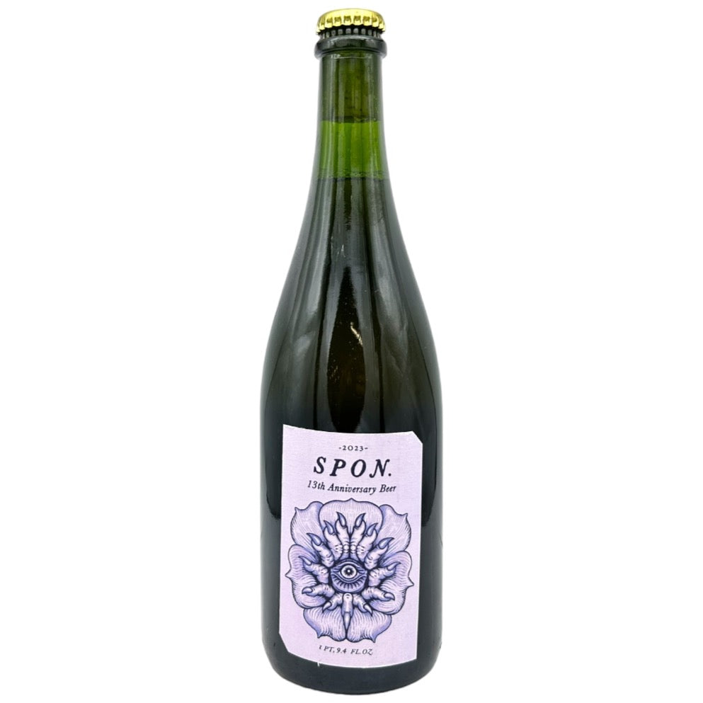 Jester King SPON 13th Anniversary Beer (2023) by Jester King Brewery, beer label
