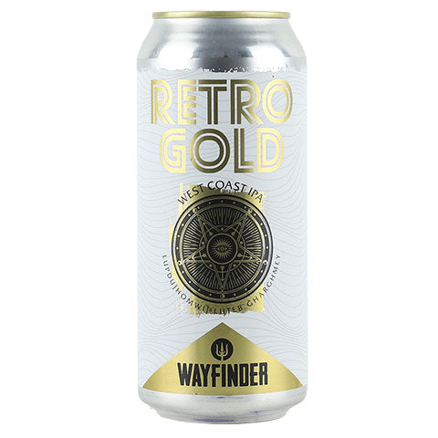 Wayfinder Retro Gold IPA by Wayfinder Beer, beer label