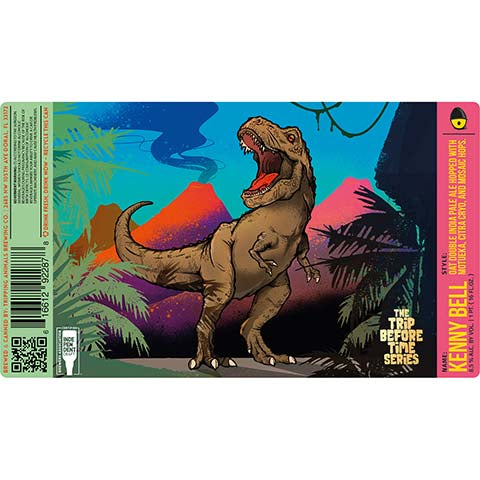Tripping Animals Kenny Bell Oat DIPA by Tripping Animals Brewing Co., beer label
