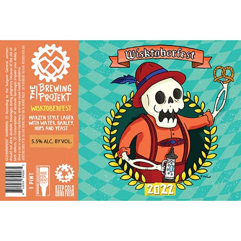 The Brewing Projekt Wisktoberfest Marzen Lager by The Brewing Projekt, beer label