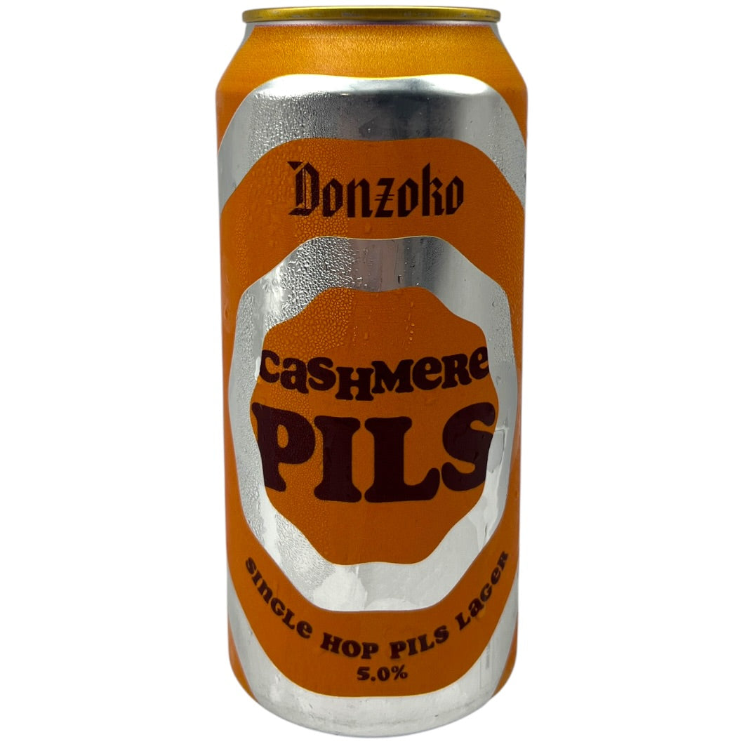 Donzoko Cashmere Pils by Donzoko Brewing Company, beer label