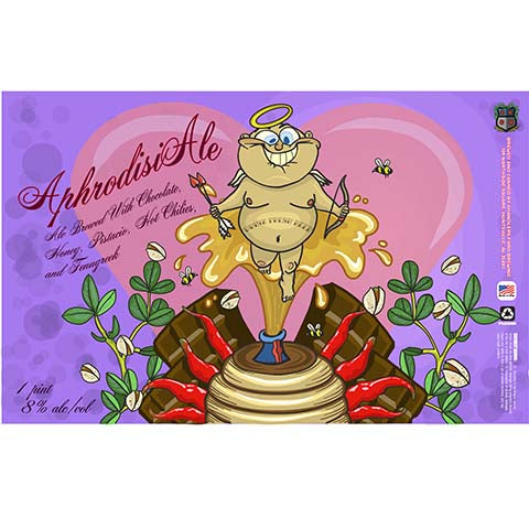 Chandler's Ford Aphrodisi Ale by Chandler's Ford Brewing LLC, beer label