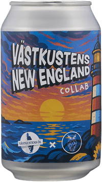 Västkustens & Hopping Owl by Västkustens Öl AB, beer label