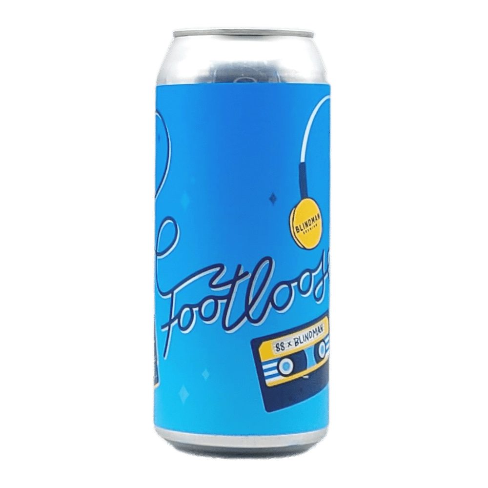 x Blindman Brewing Footloose West Coast IPA by Eighty Eight Brewing Co., beer label